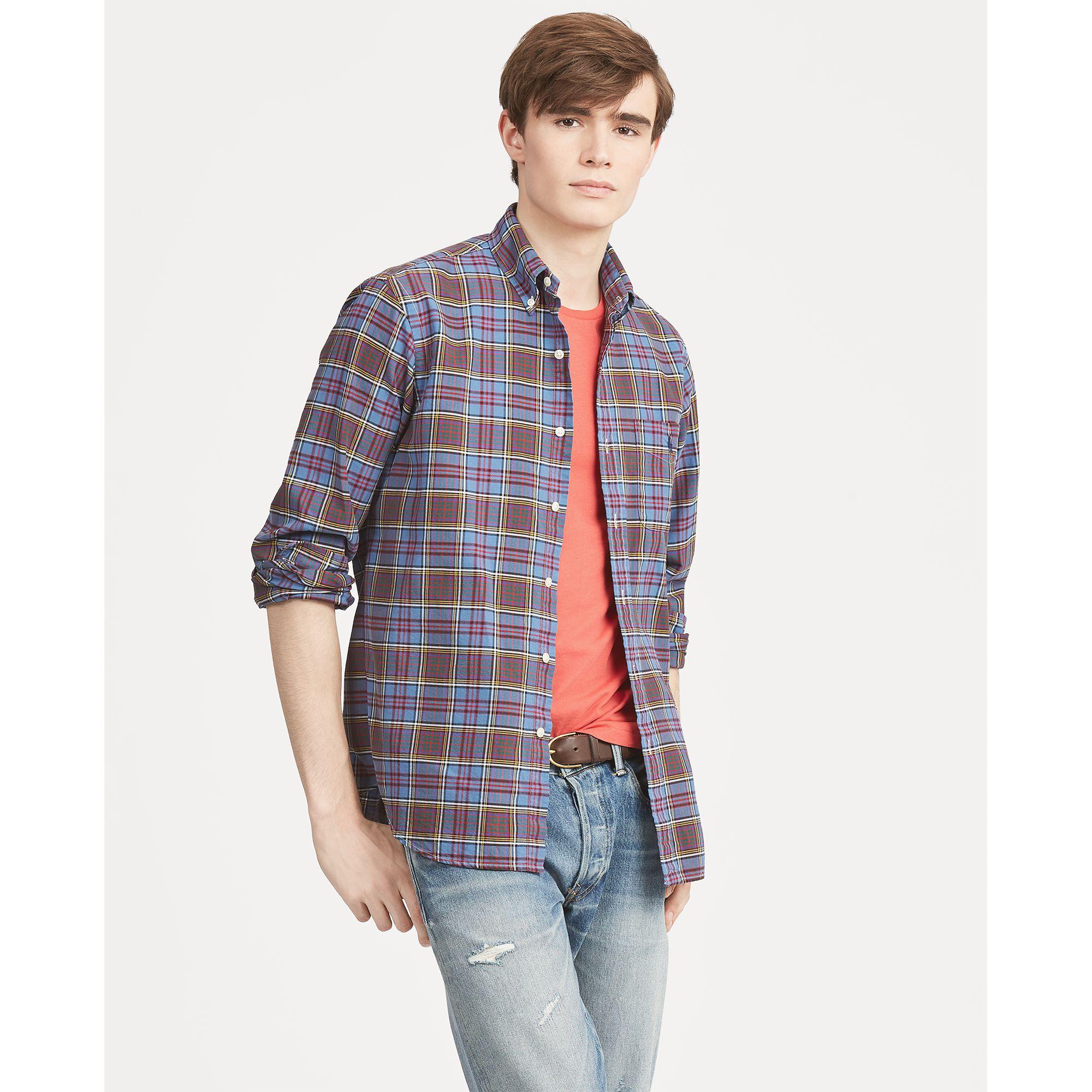 NUOVO Nudie Jeans Camicia Shirt Sten Tartan check ORANGE M