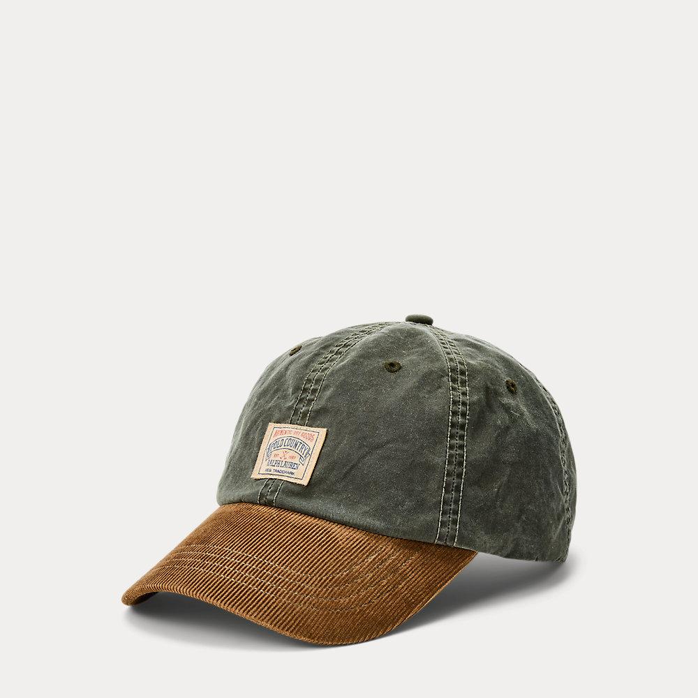 Polo Ralph Lauren Polo Country Oilcloth Ball Cap in Green for Men