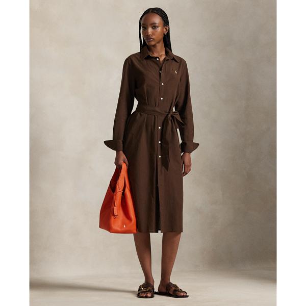 ralph lauren brown corduroy dress Polo Ralph Lauren COTTON CORDUROY SHIRTDRESS - Shirt dress - circuit brown/ brown