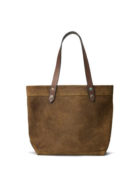 RRL Limited-Edition Suede Tote in Brown for Men | Lyst UK