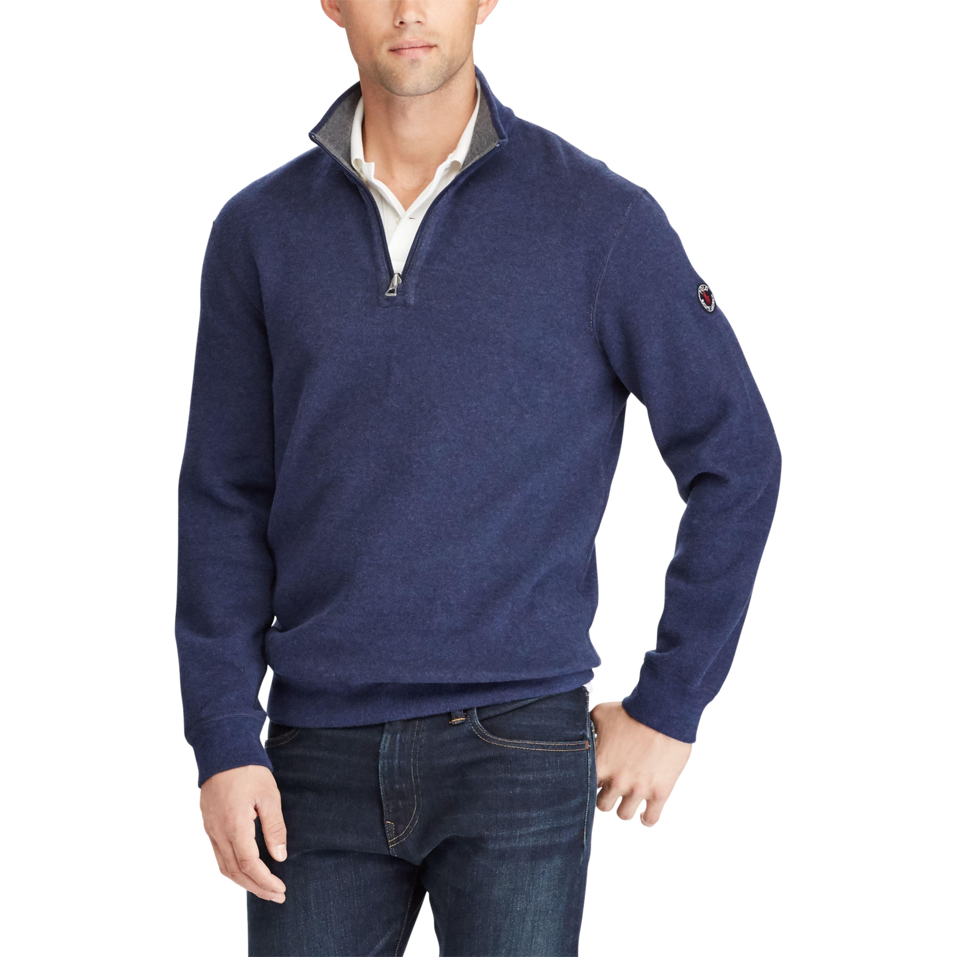 Download Polo Ralph Lauren Cotton Reversible Estate-rib Pullover in ...