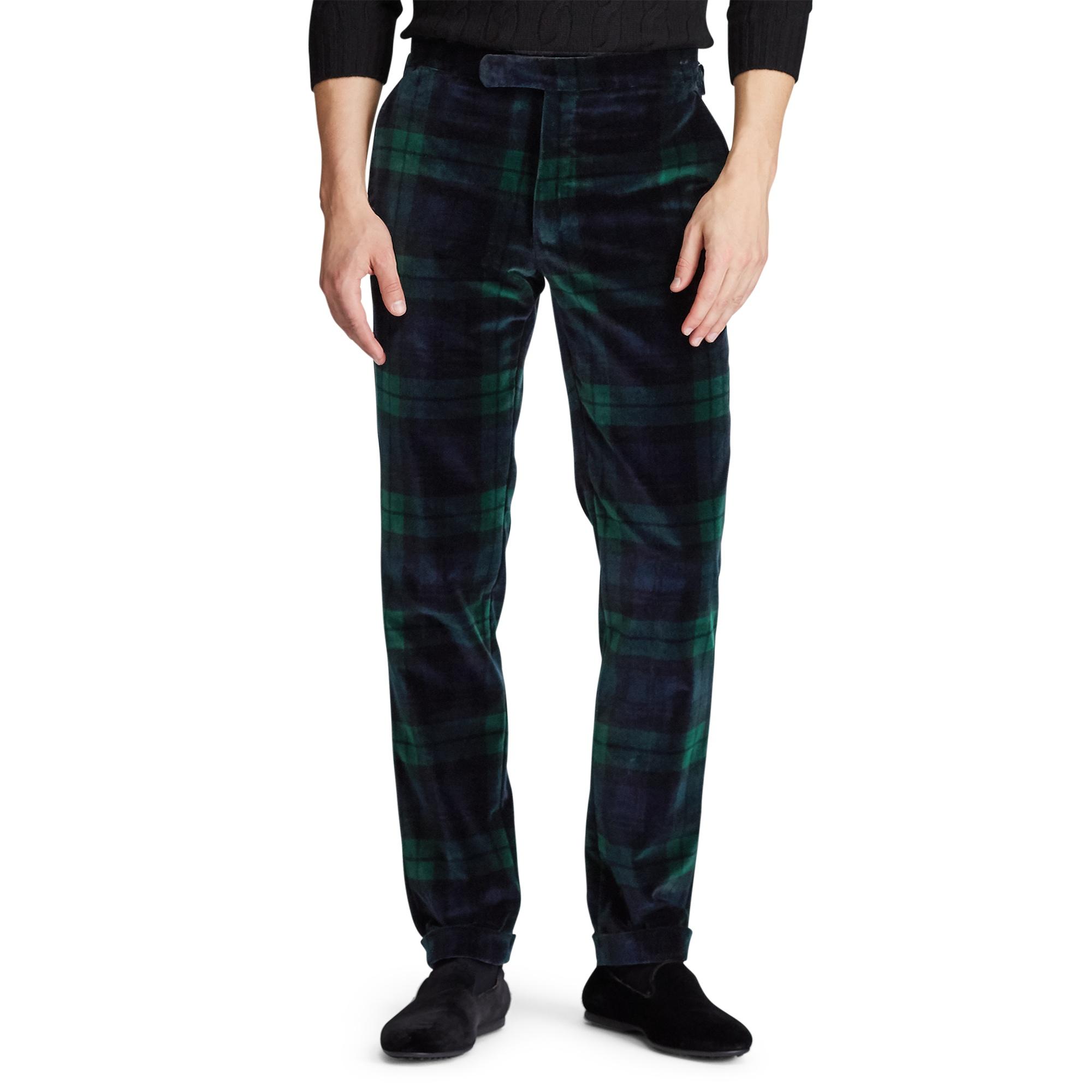 polo tartan pants
