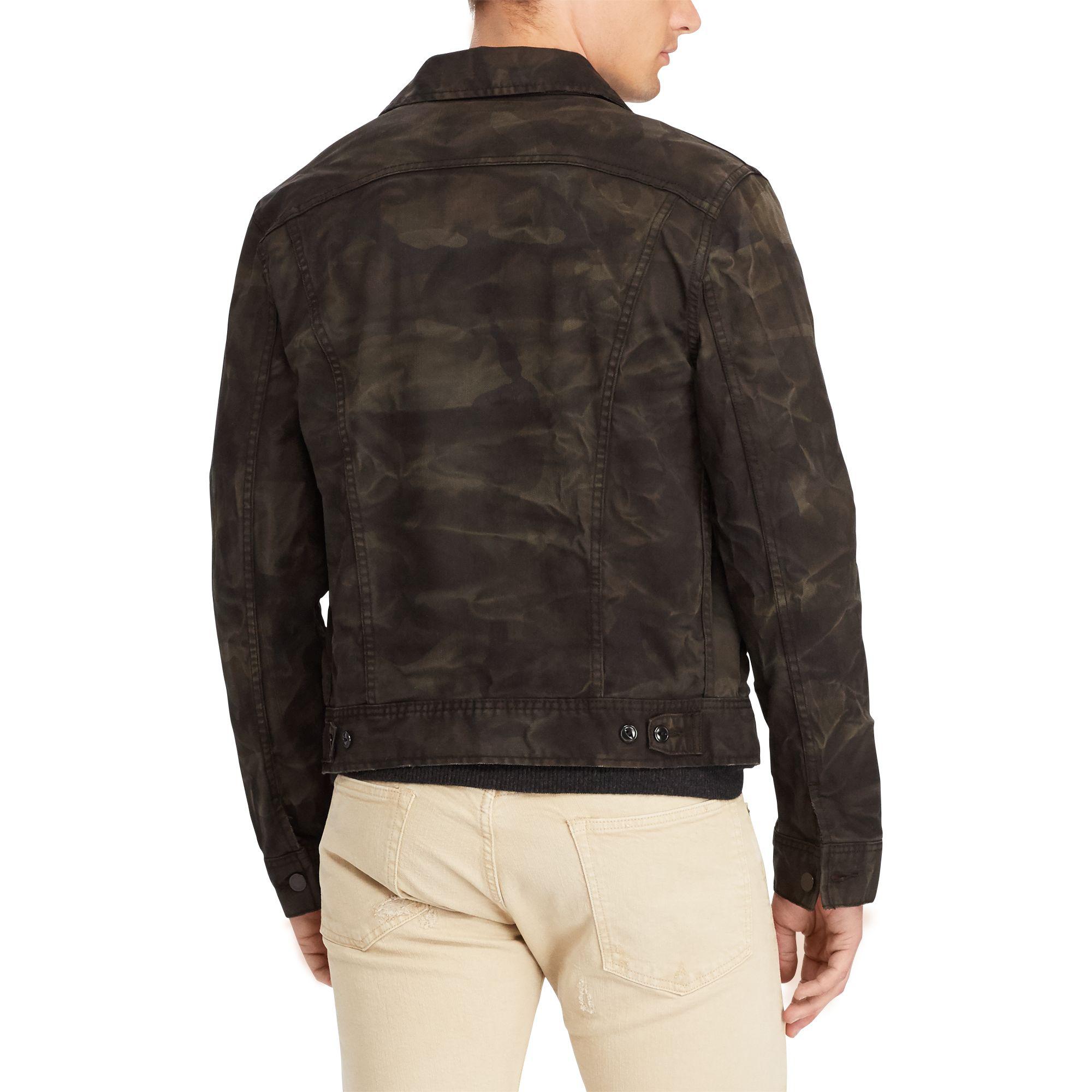 polo ralph lauren stretch denim trucker jacket