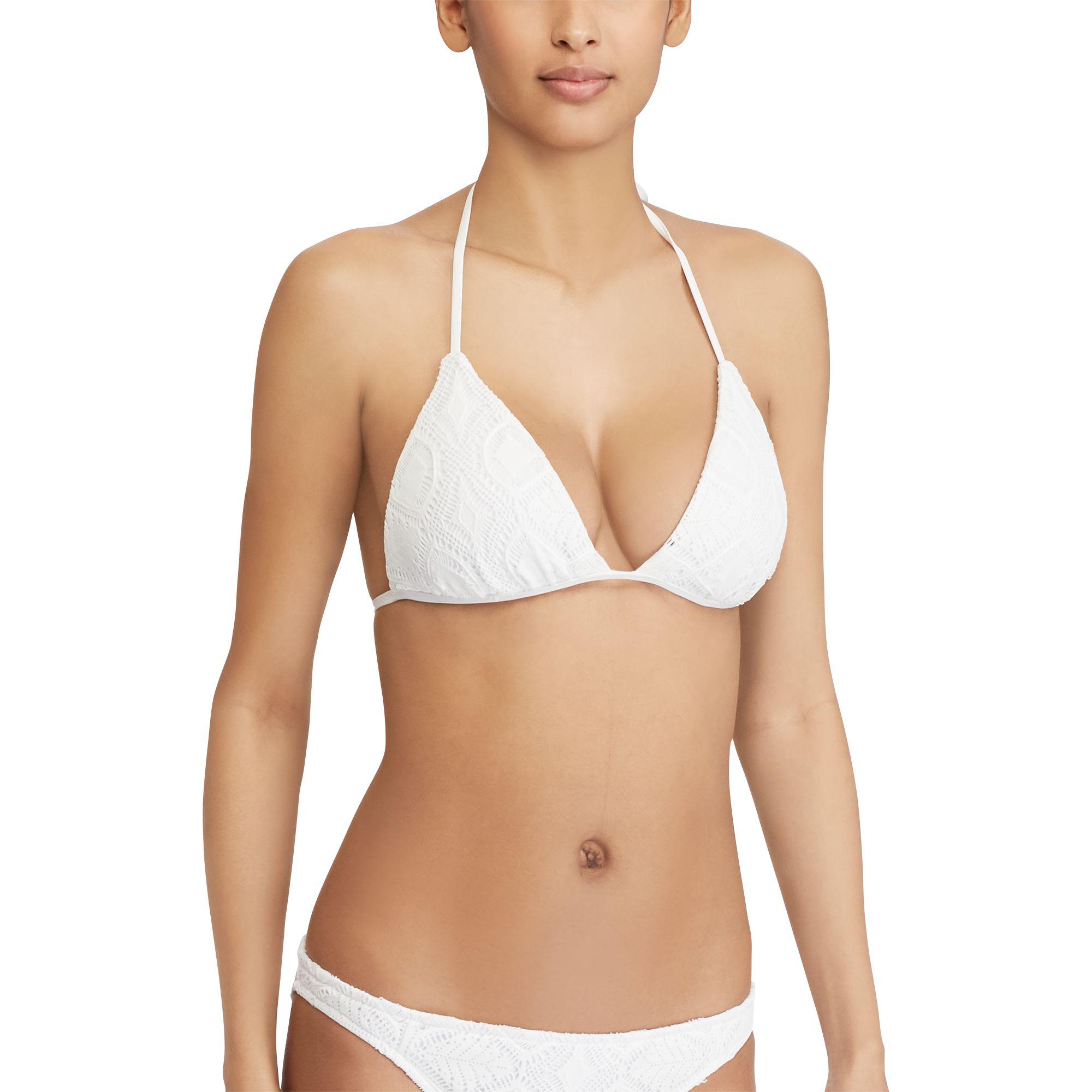 Ralph lauren white bikini Clearance