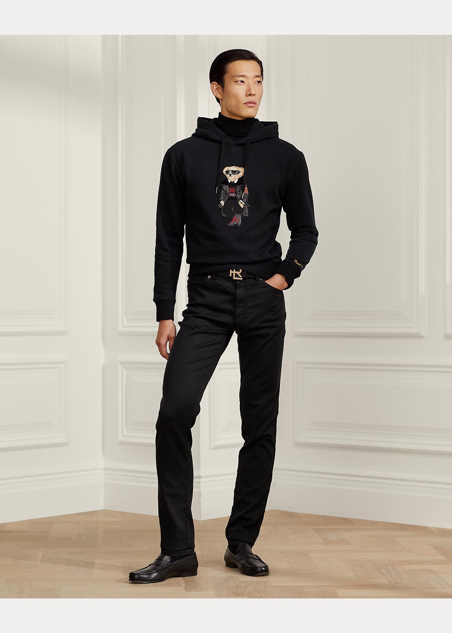 【PURPLE LABEL】RALPH LAUREN ポロベアパーカーLunar New Year Ralph Lauren Lunar New Year Polo Bear Hoodie in Black for