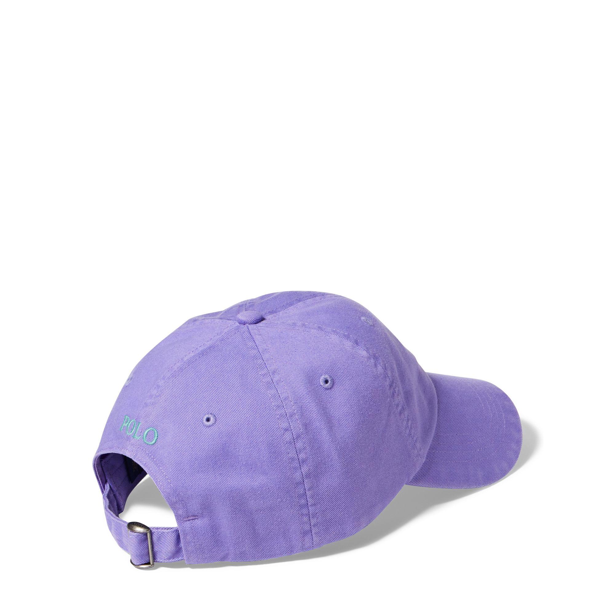 Descubrir 58+ imagen purple polo ralph lauren hat
