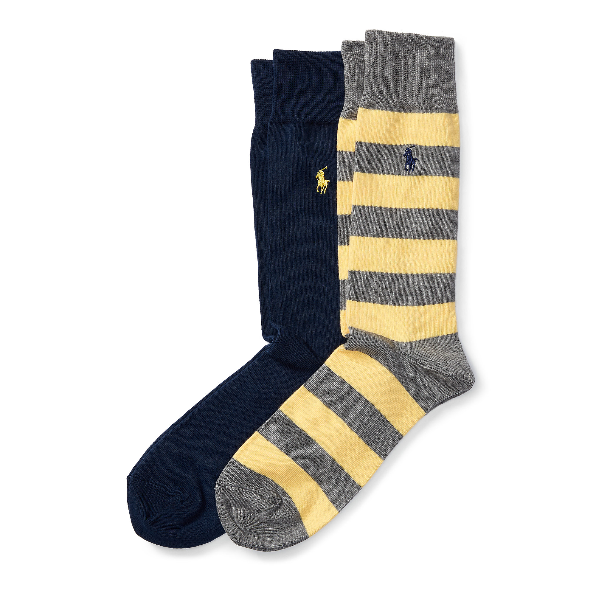 Polo Ralph Lauren Stretch Trouser Sock 2pack in Blue for Men Lyst