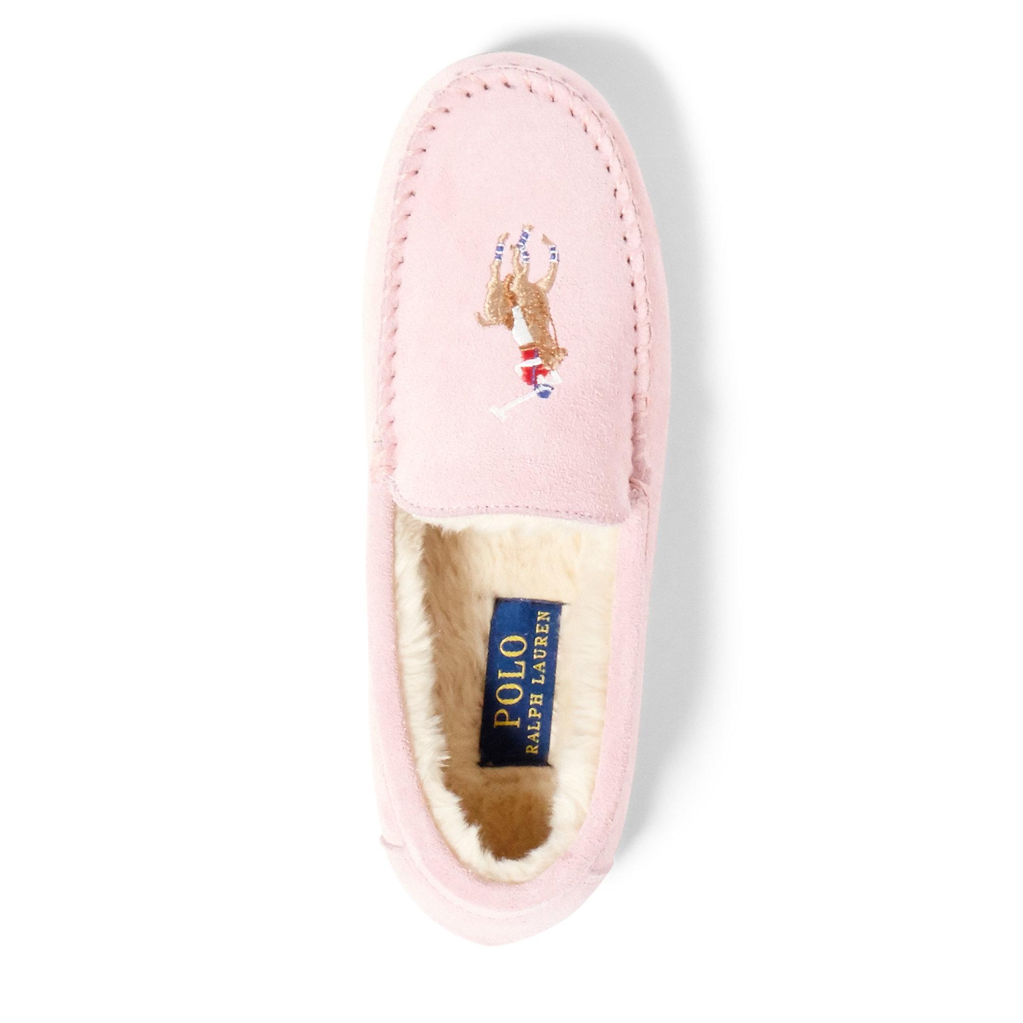 polo ralph lauren slippers womens