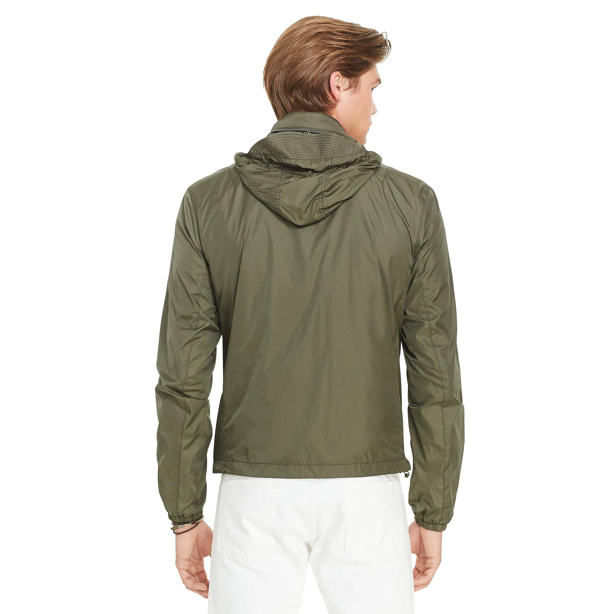 Polo Ralph Lauren Polo Retford Packable Windbreaker Jacket in Green for Men  | Lyst