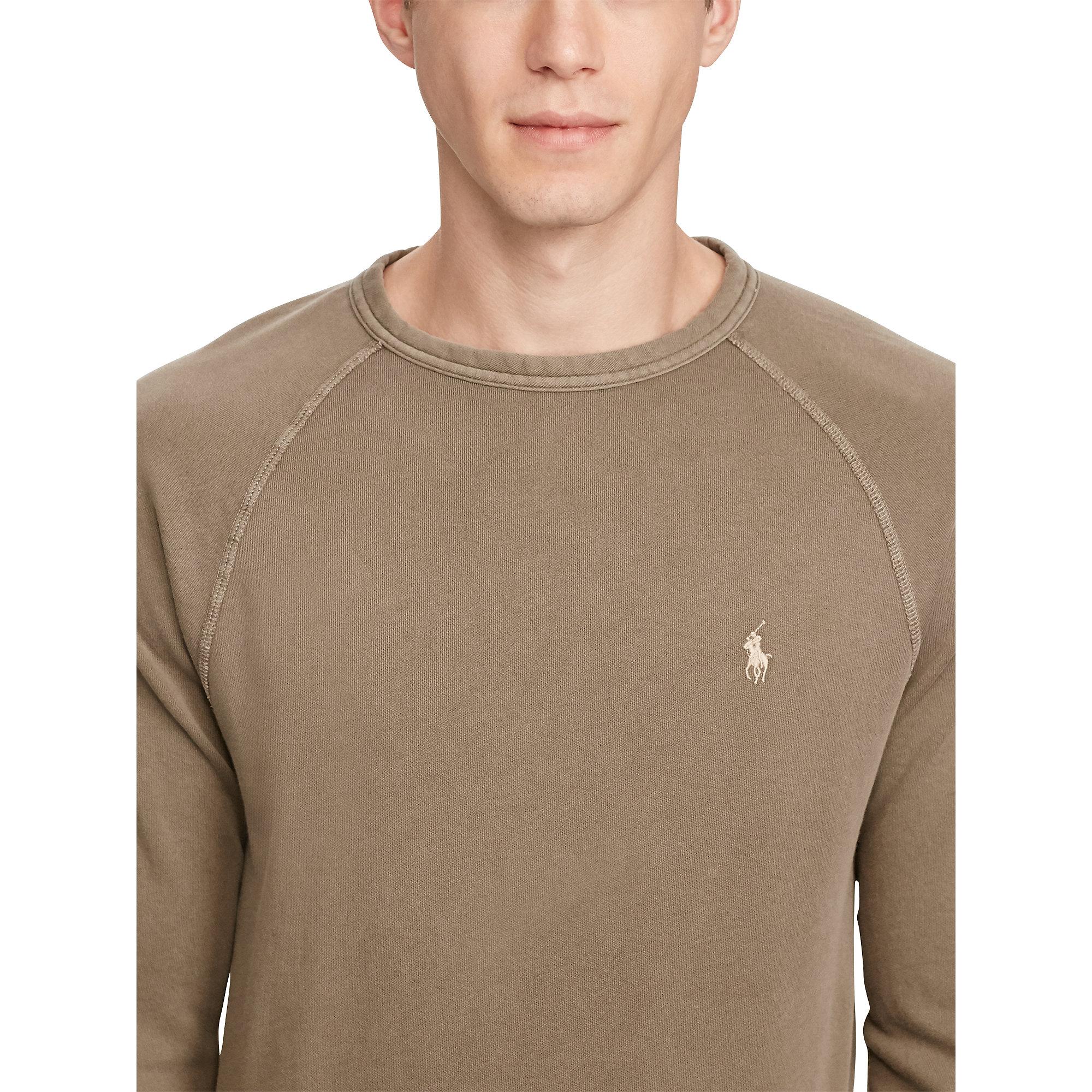 ralph lauren terry sweatshirt