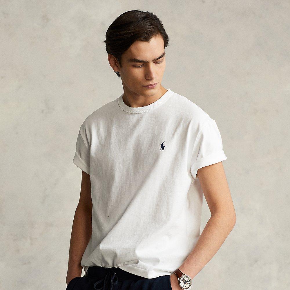 Polo Ralph Lauren Cotton Classic Fit Heavyweight Jersey T-shirt in White  for Men | Lyst