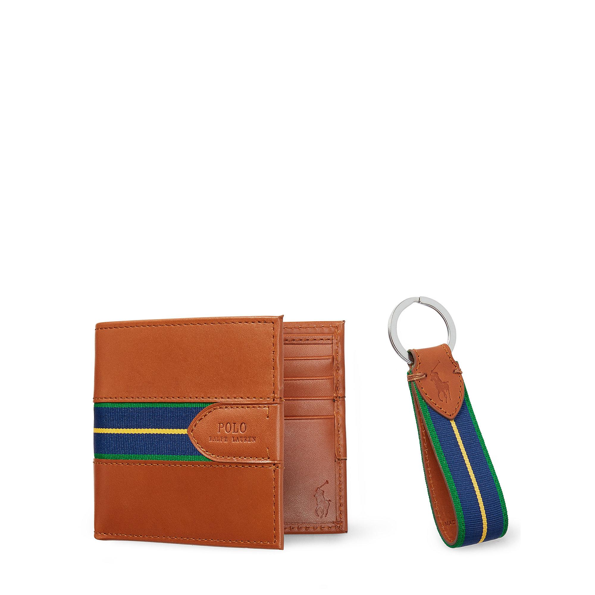 ralph lauren keychain wallet