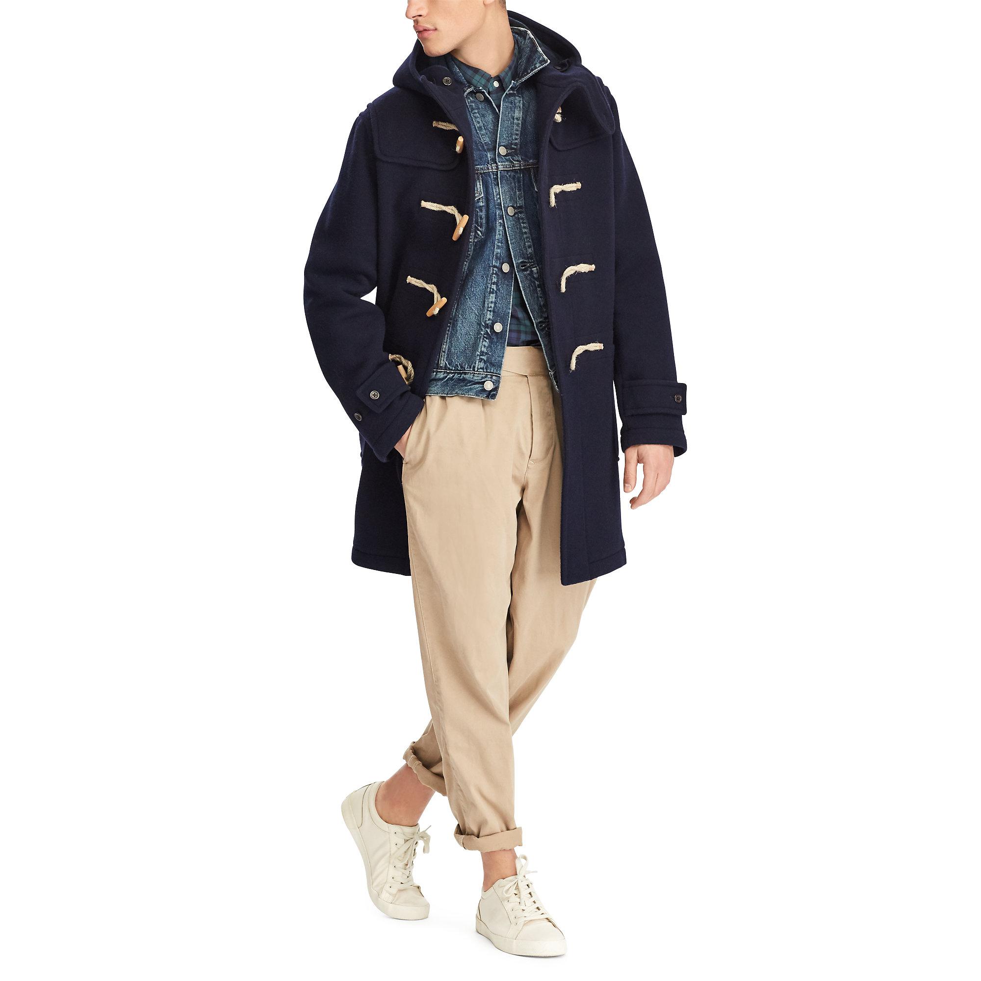polo duffle coat