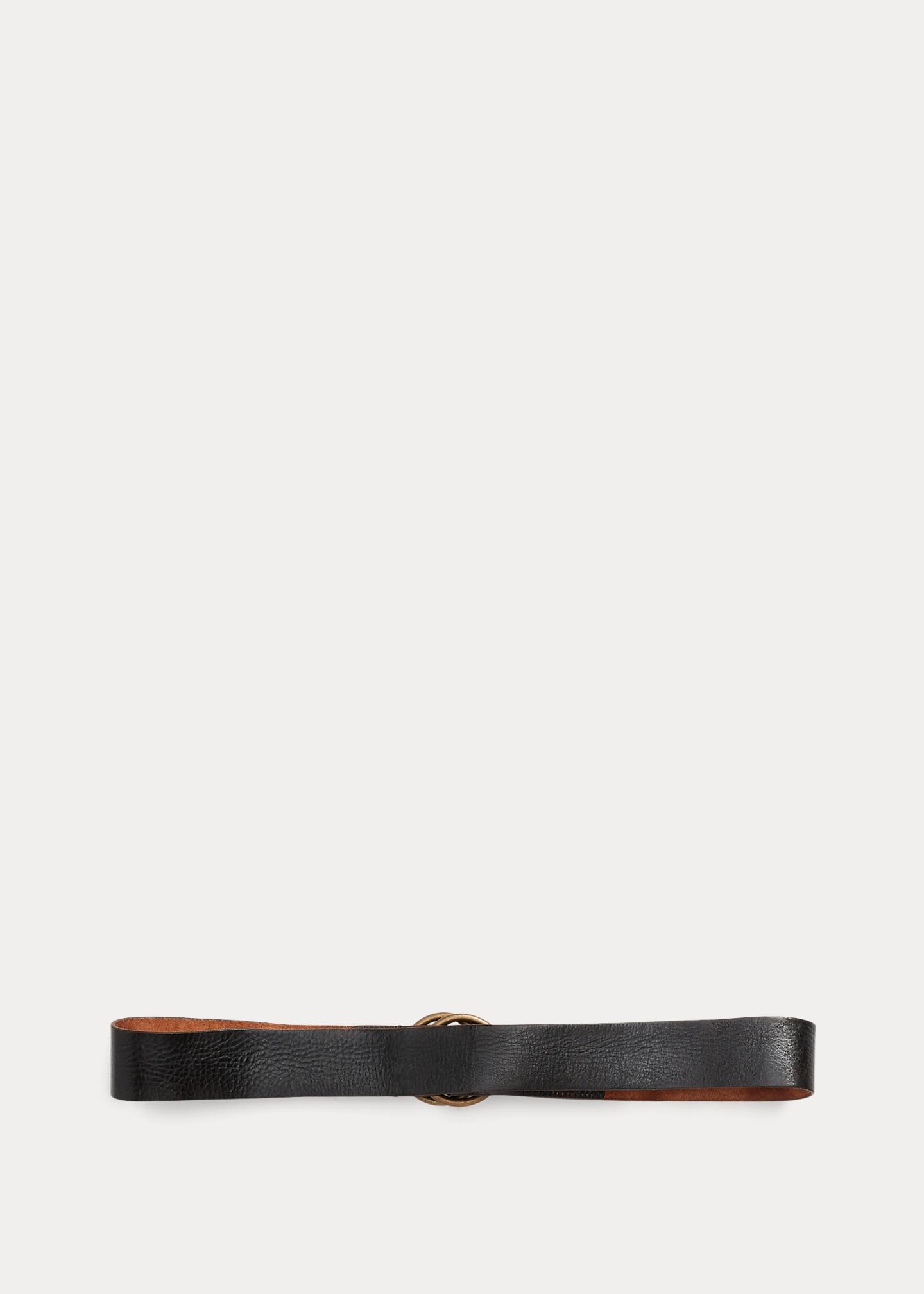 Rrl leather belt cheap