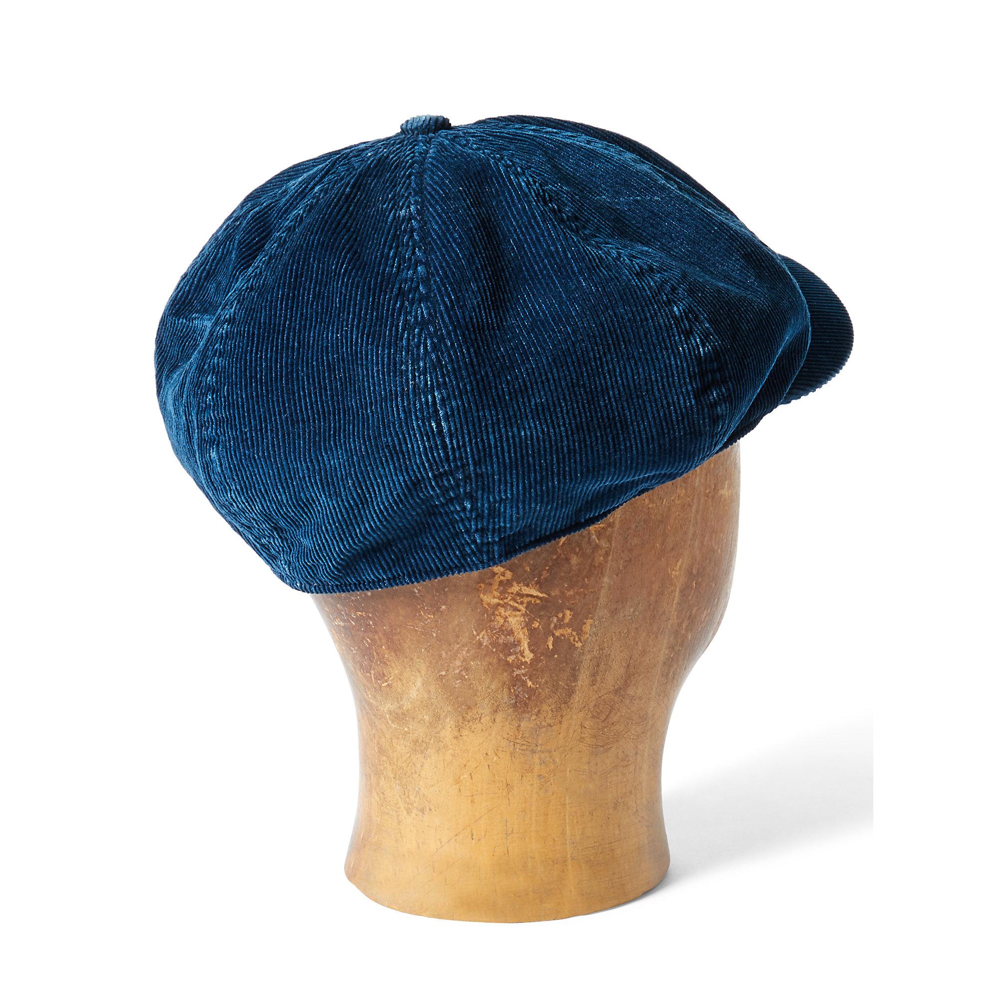 RRL - 新品*RRL*インディゴ ストライプド ツイル ニュースボーイ