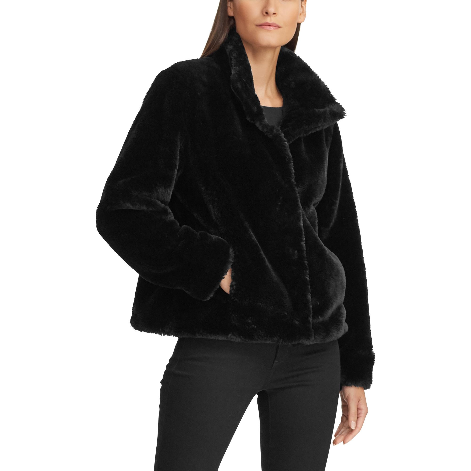 faux fur chubby jacket