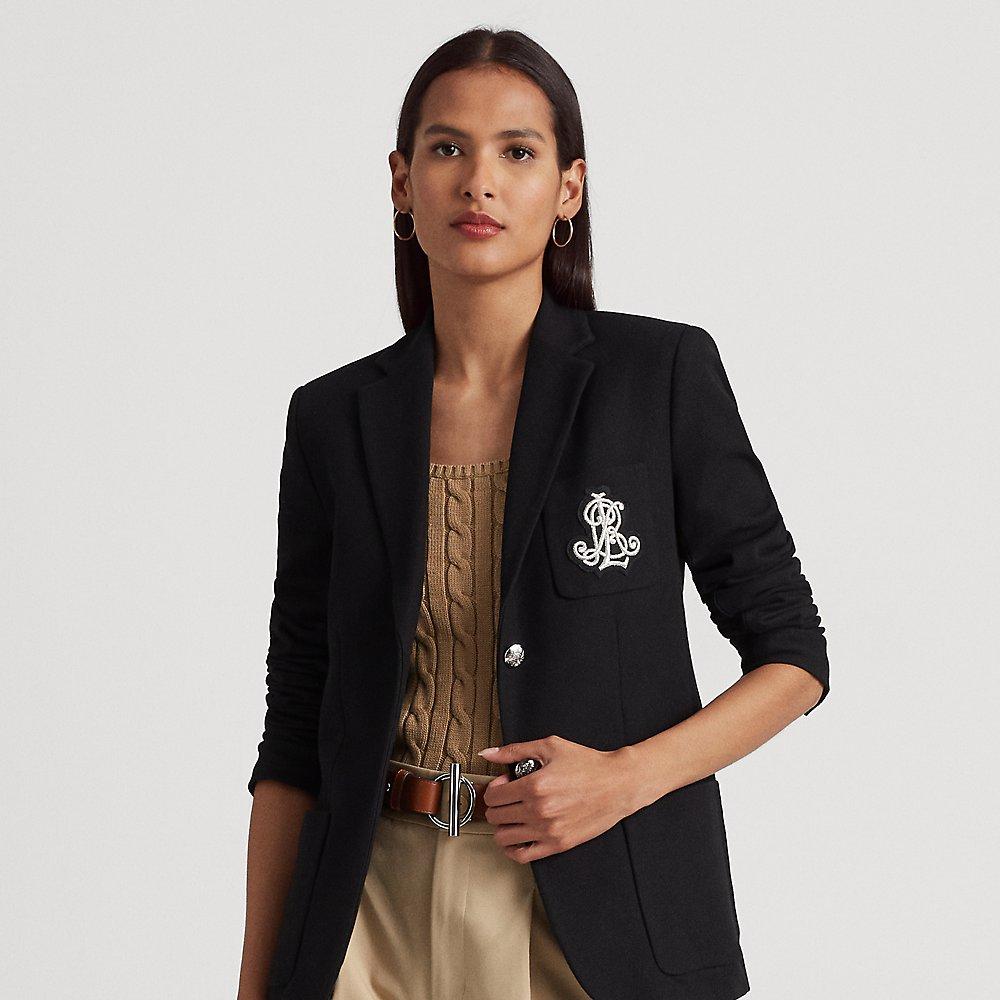 ralph lauren patchwork blazer