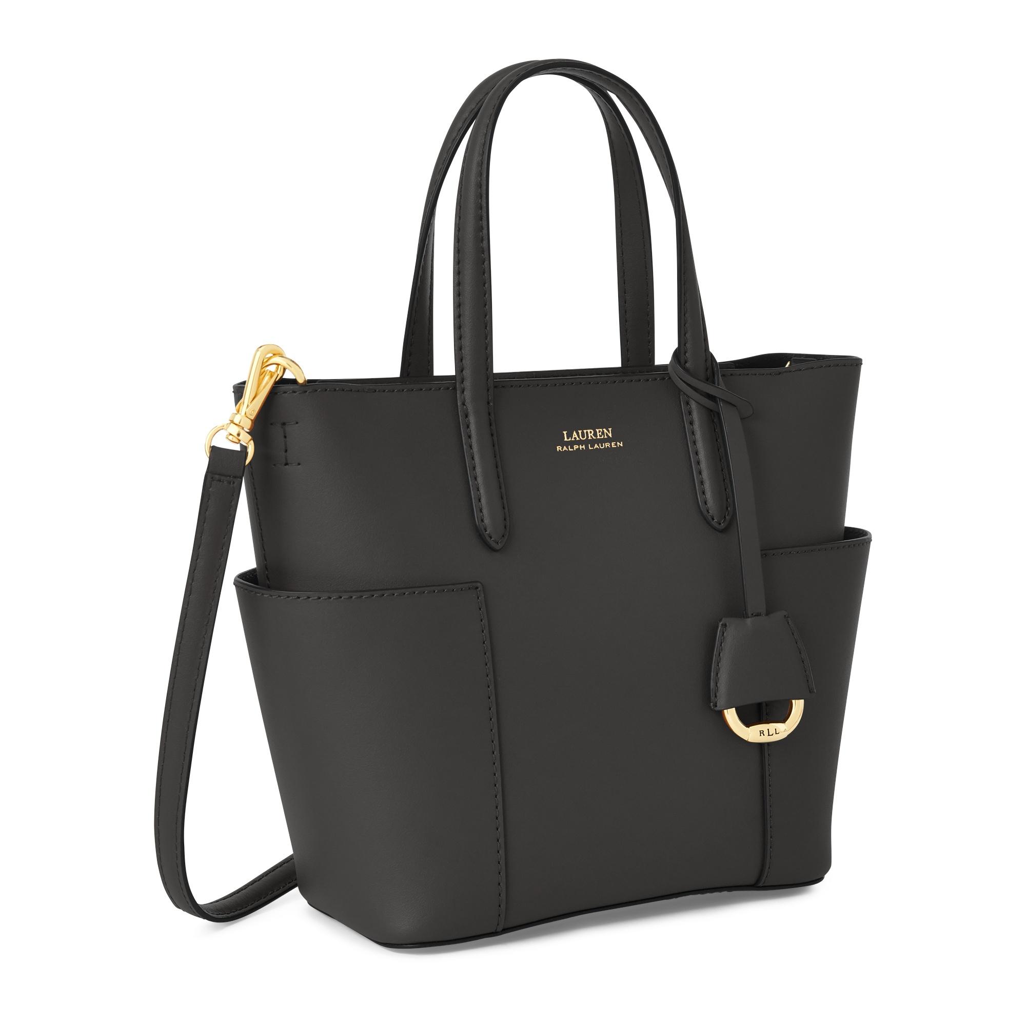 Ralph Lauren Lauren Dryden Carlyle 20 Leather Tote Bag in Black Lyst