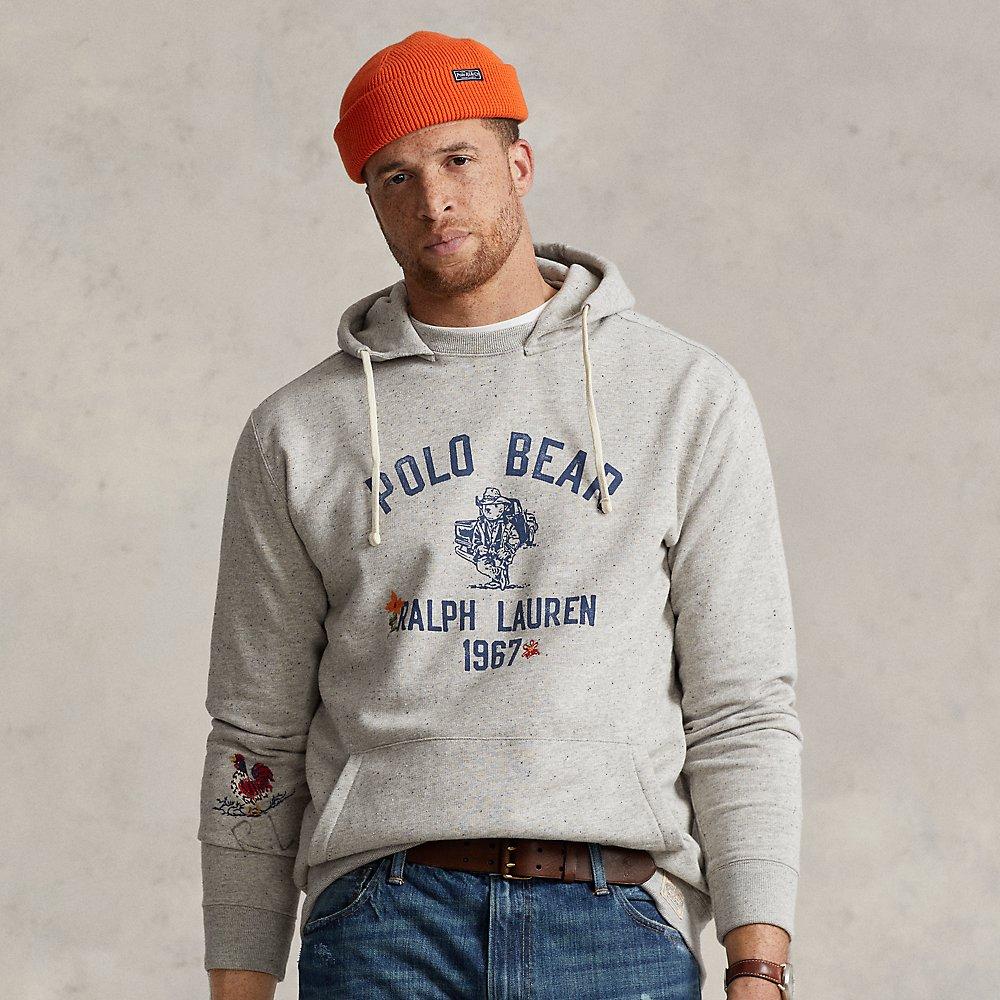 Polo Ralph Lauren Ralph Lauren Polo Bear Fleece Hoodie in Gray for Men |  Lyst