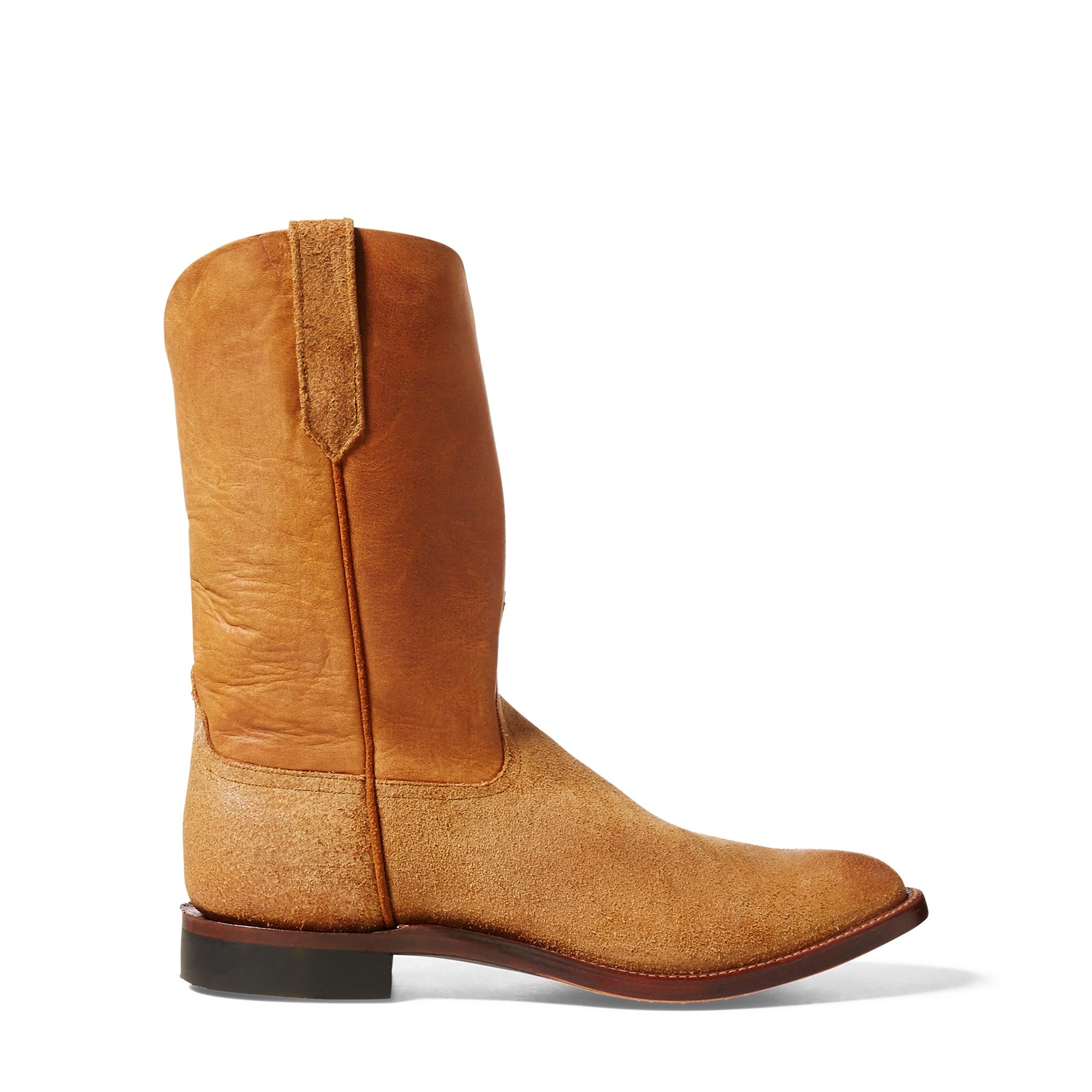 Ralph Lauren Roper Leather Cowboy Boot in Brown for Men | Lyst