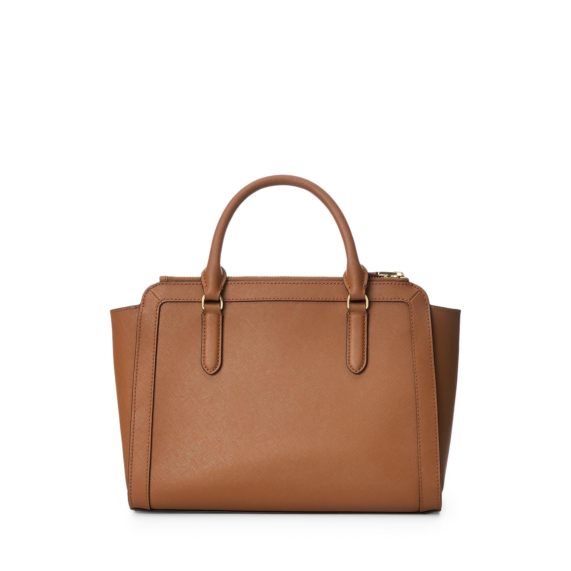 Brooke pebble leather satchel sale