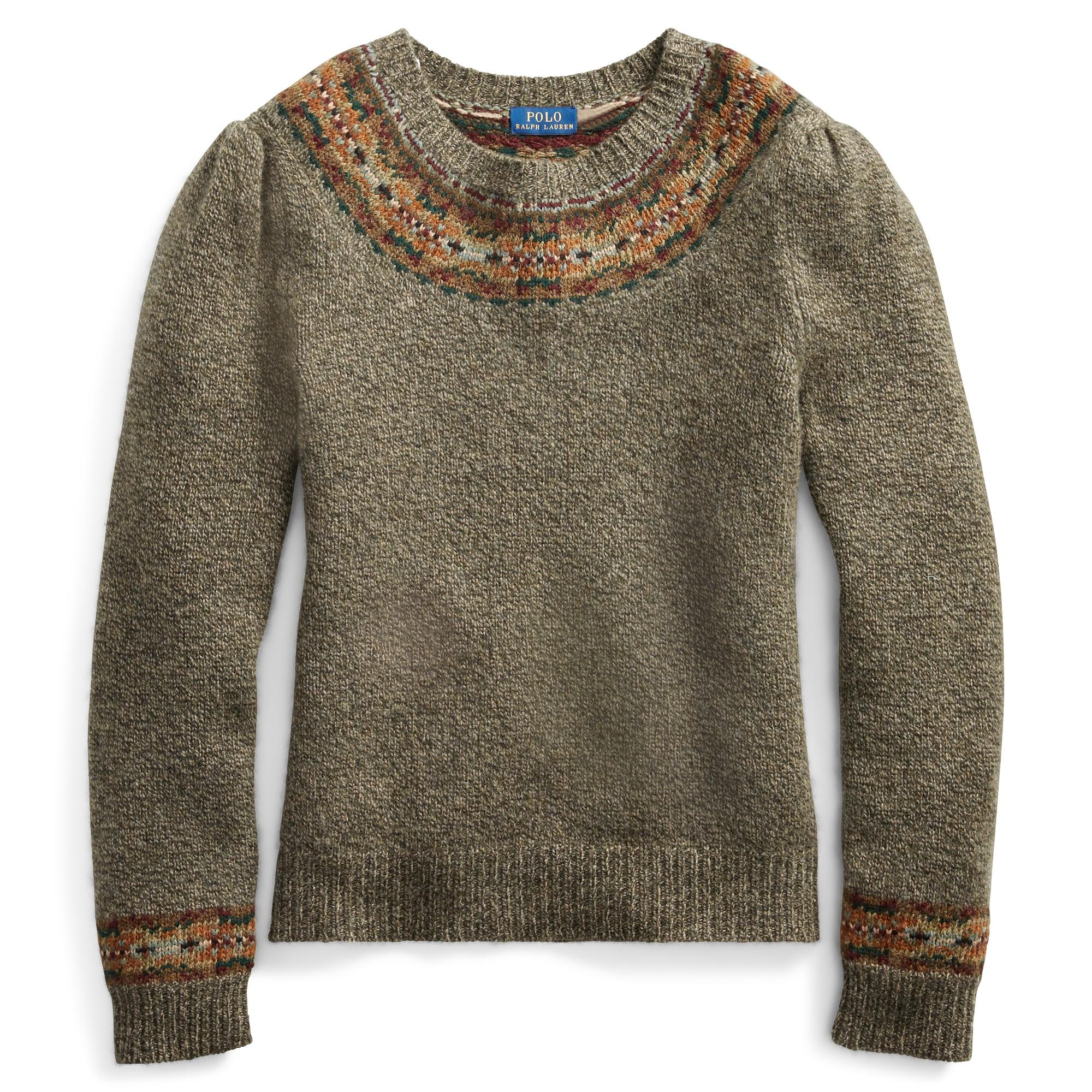 ralph lauren fairisle jumper