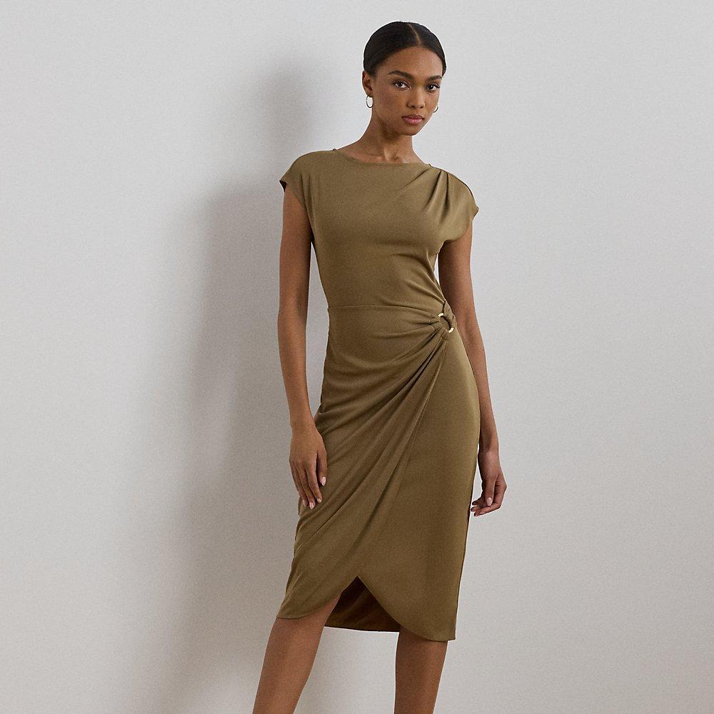 misha jersey dress Misha | The 'Blake' Jersey Long Sleeve Dress Shark