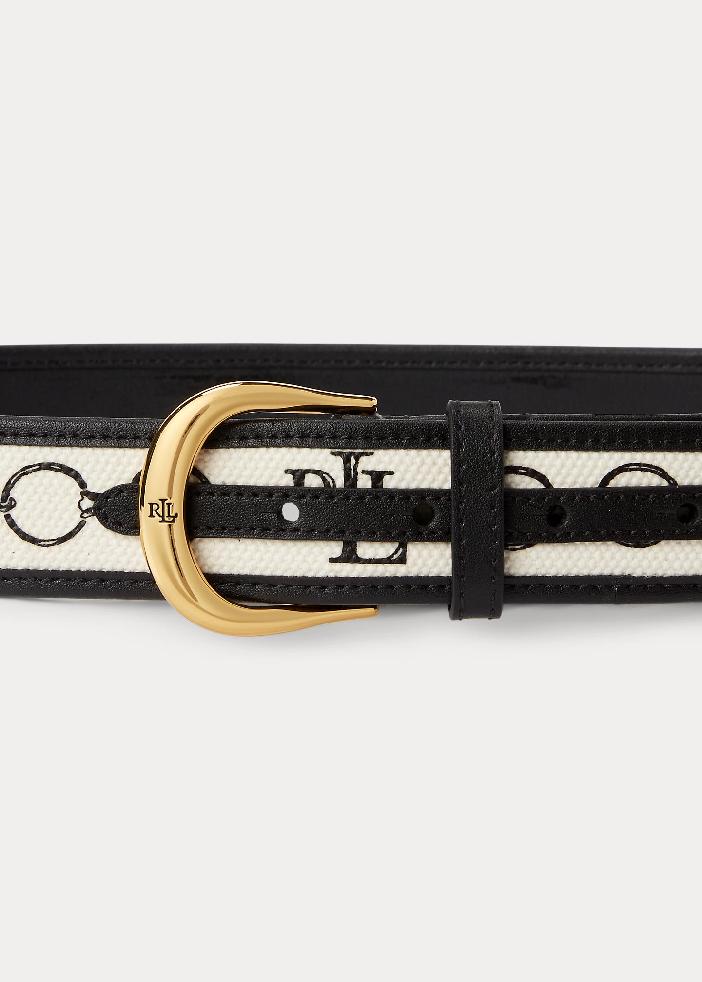 Ralph Lauren Printed Canvas Belt | Lyst UK