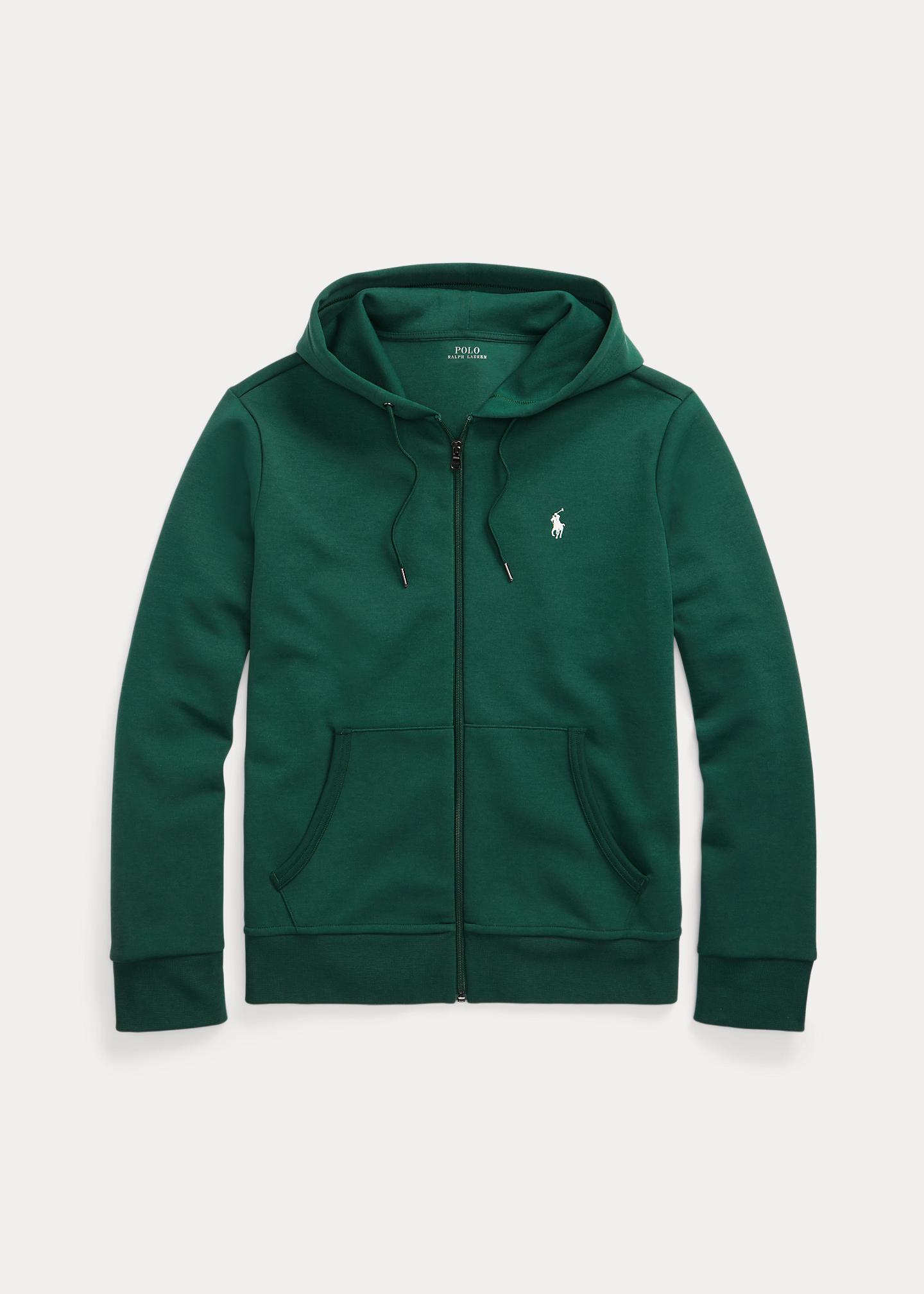 Sweat à capuche jersey double Polo Ralph Lauren pour homme en coloris Vert  | Lyst