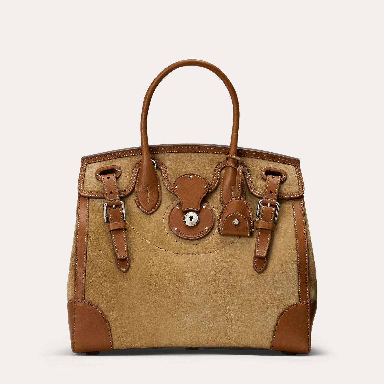 Shoulder Bag Ralph Lauren Wildleder Tasche Ralph Lauren Soft Ricky