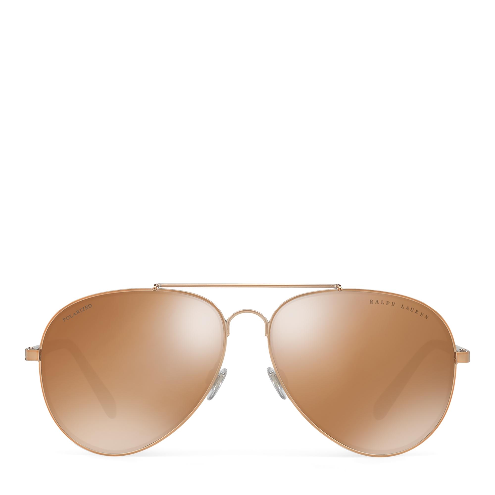 Ralph Lauren Mirrored Pilot Sunglasses Lyst