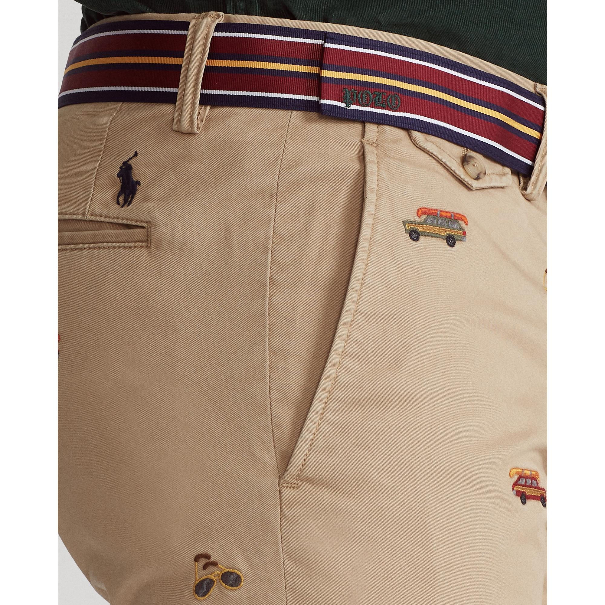 polo embroidered pants