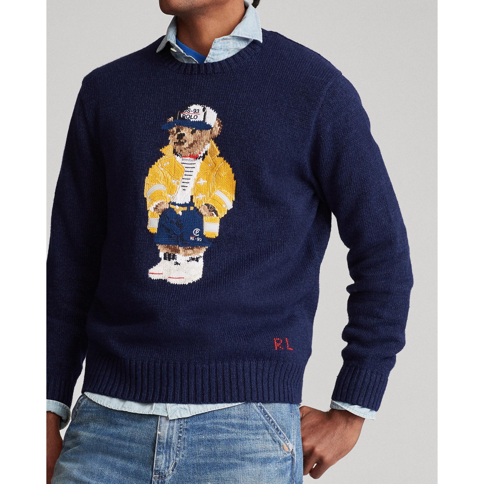 navy blue cp jumper