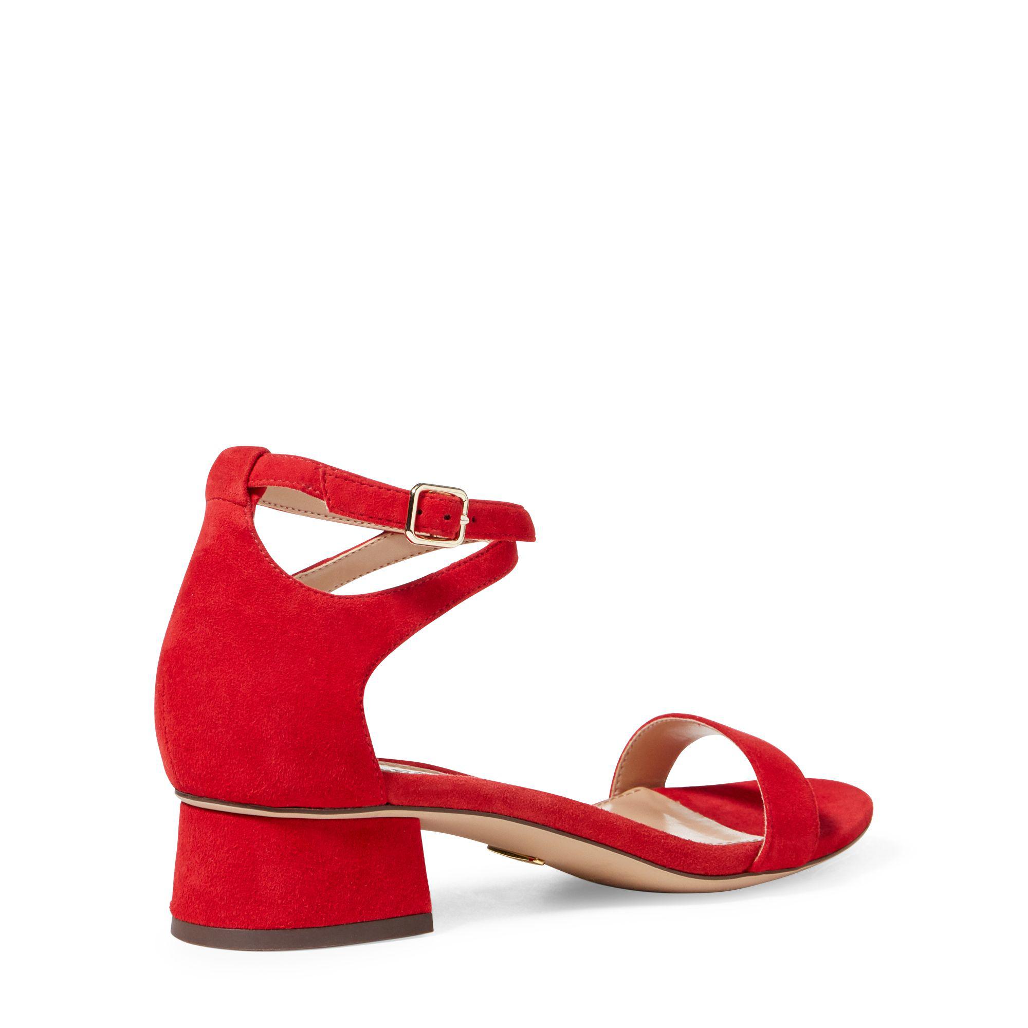 ralph lauren red sandals
