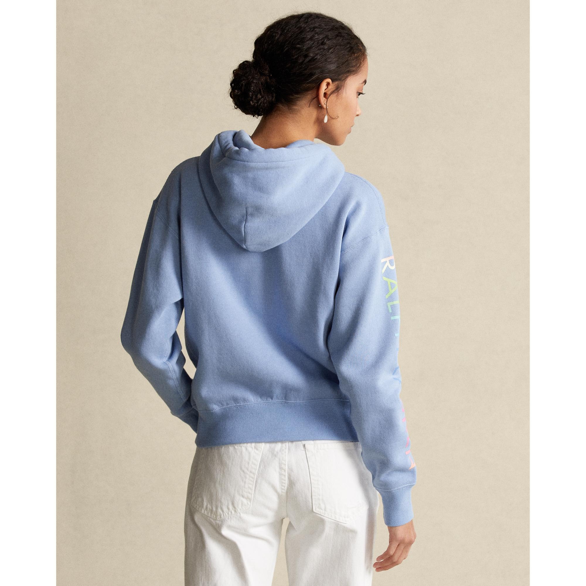 polo ralph lauren ombre fleece hoodie