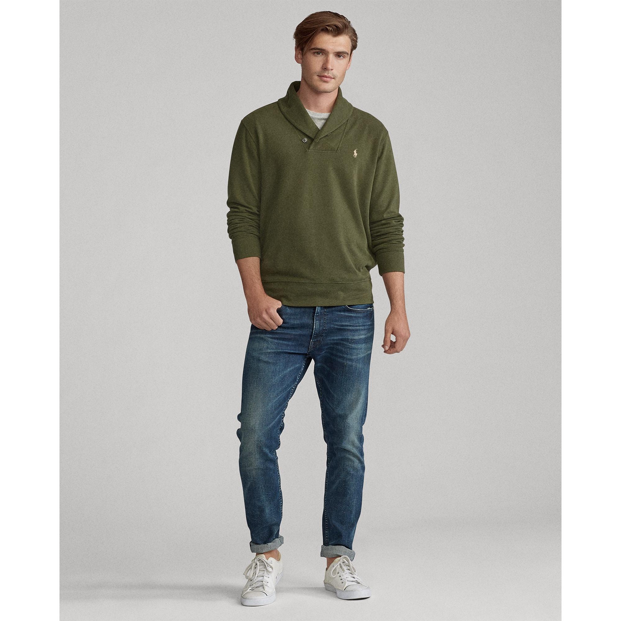 Luxury jersey shawl pullover Clearance