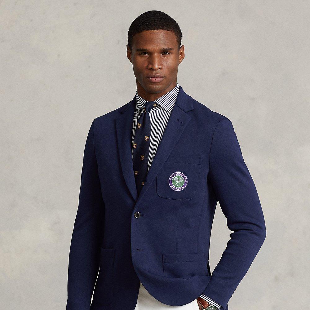 Polo Ralph Lauren Wimbledon Knit Blazer in Blue for Men | Lyst