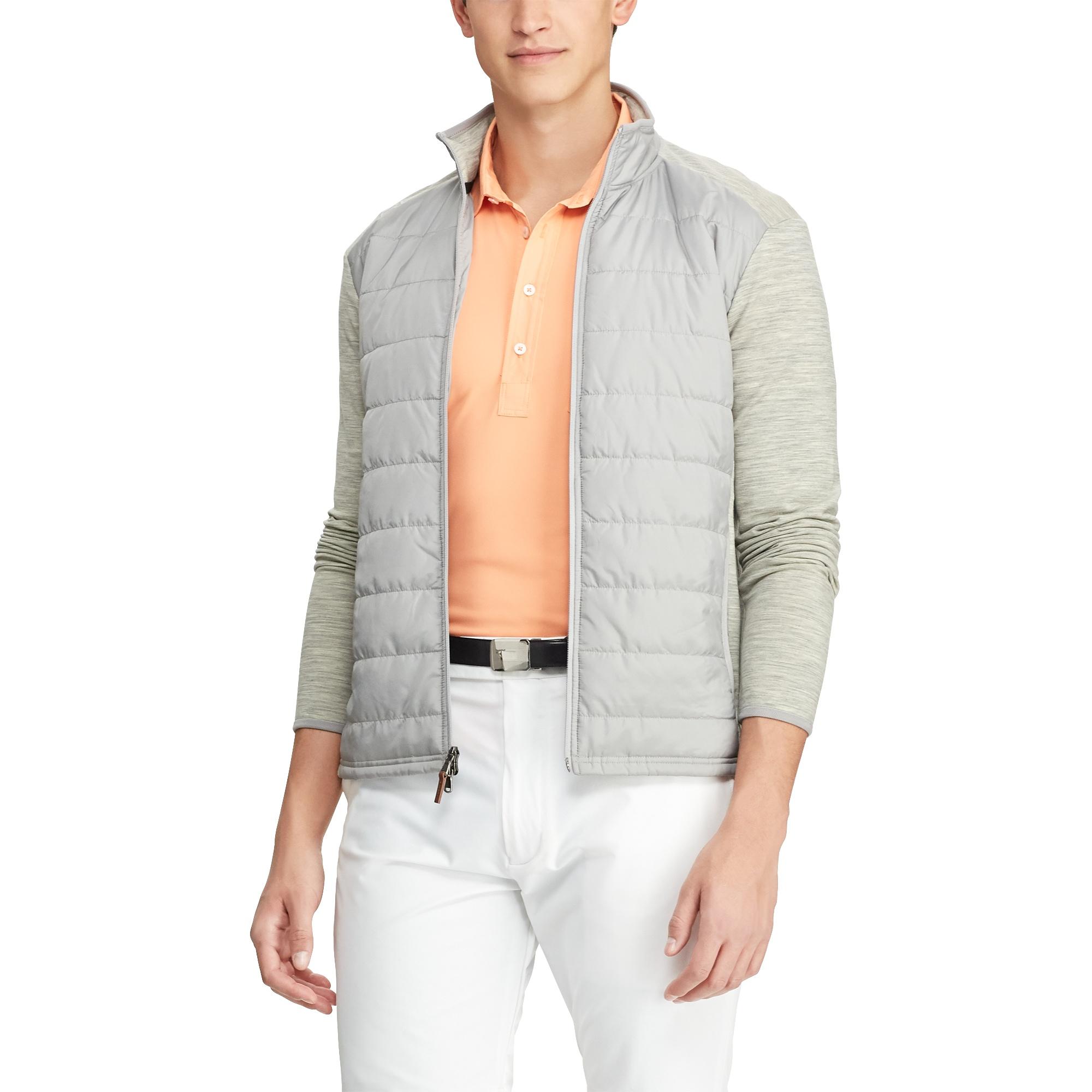 rlx paneled stretch wool jacket