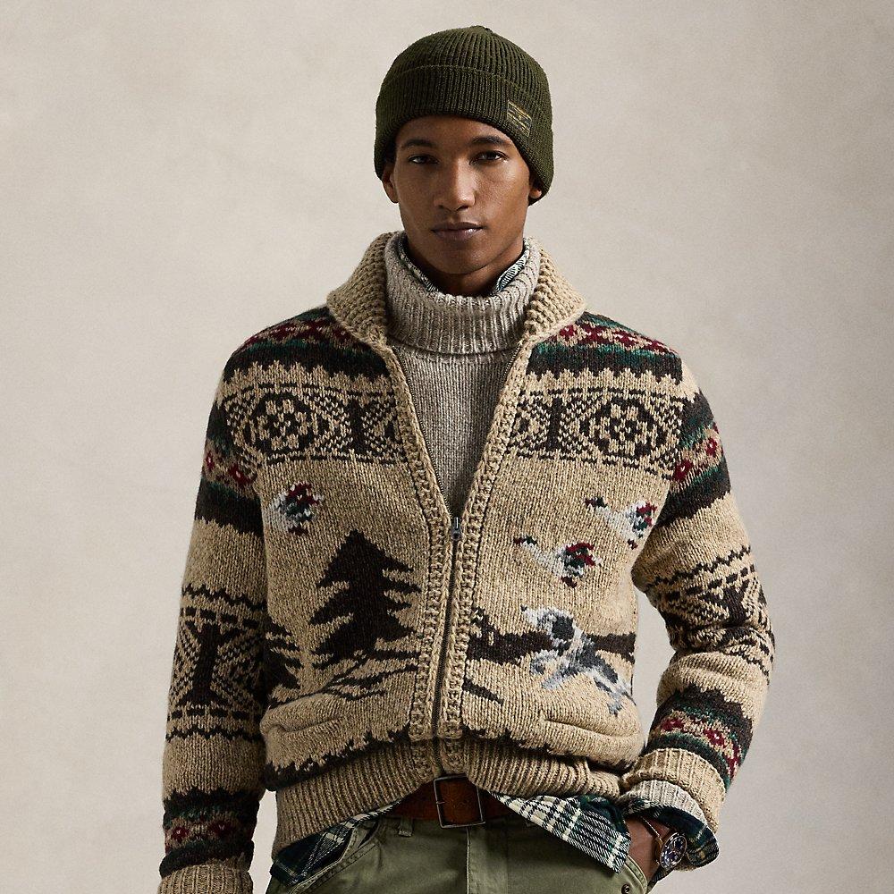 Polo wool blend sweater discount