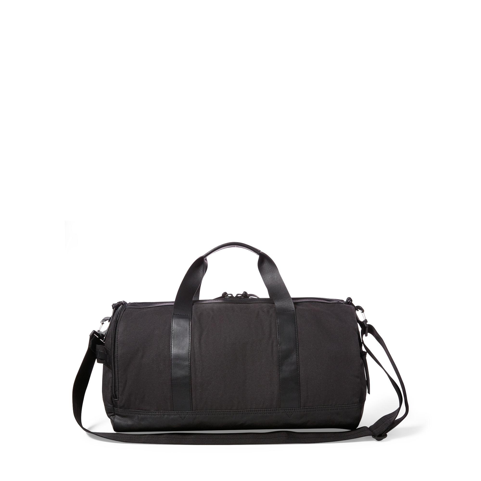 Polo Ralph Lauren Canvas Duffel Bag in Black for Men Lyst