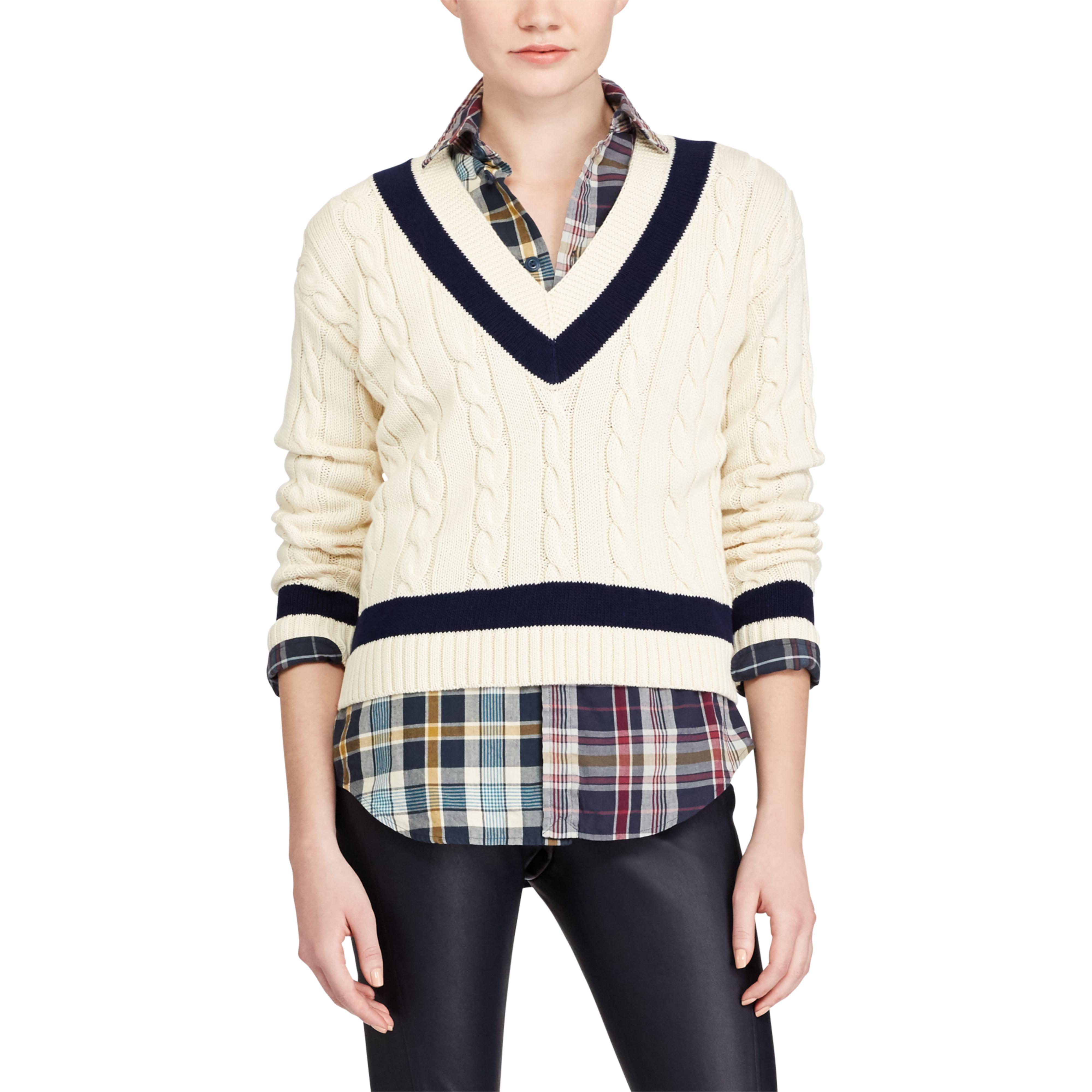 ralph lauren sleeveless sweater