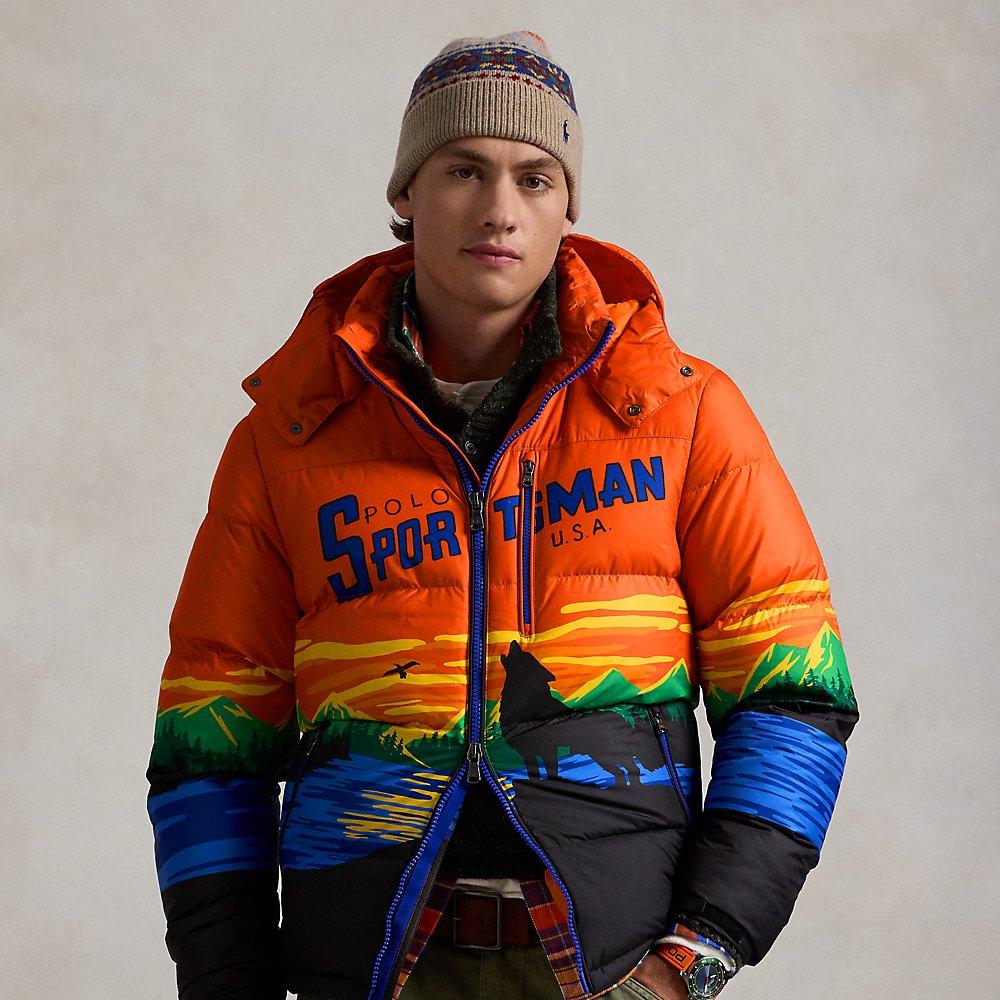 Polo Ralph Lauren Sportsman ダウンジャケット　M NWT Polo Ralph Lauren Downhill Ski 92 Puffer Goose Down