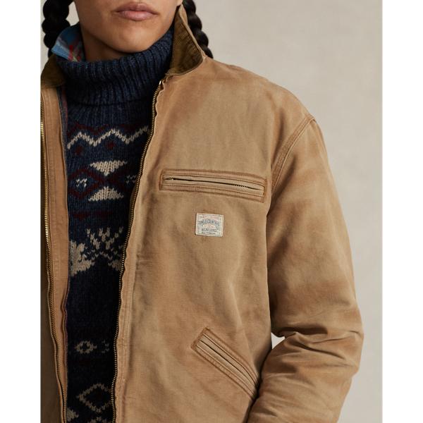 ジャケット・アウター Polo Country Sportsman Canvas Jacket Polo Ralph Lauren Country Sportsman Canvas Work Jacket Mens