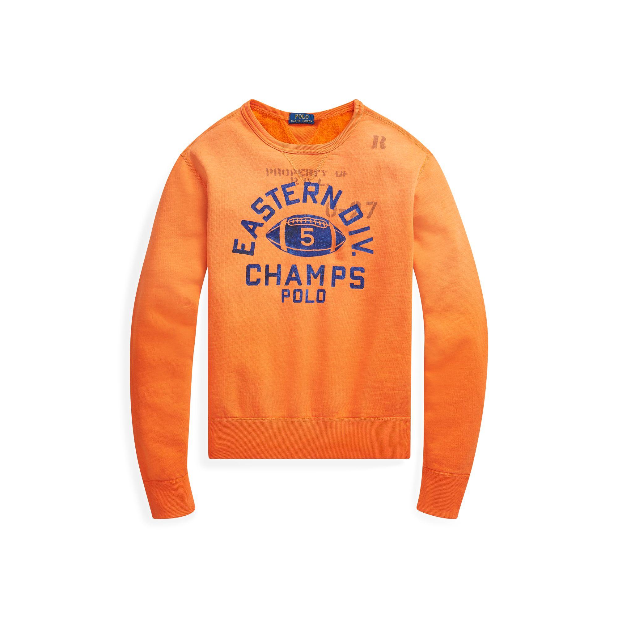 polo graphic sweatshirt