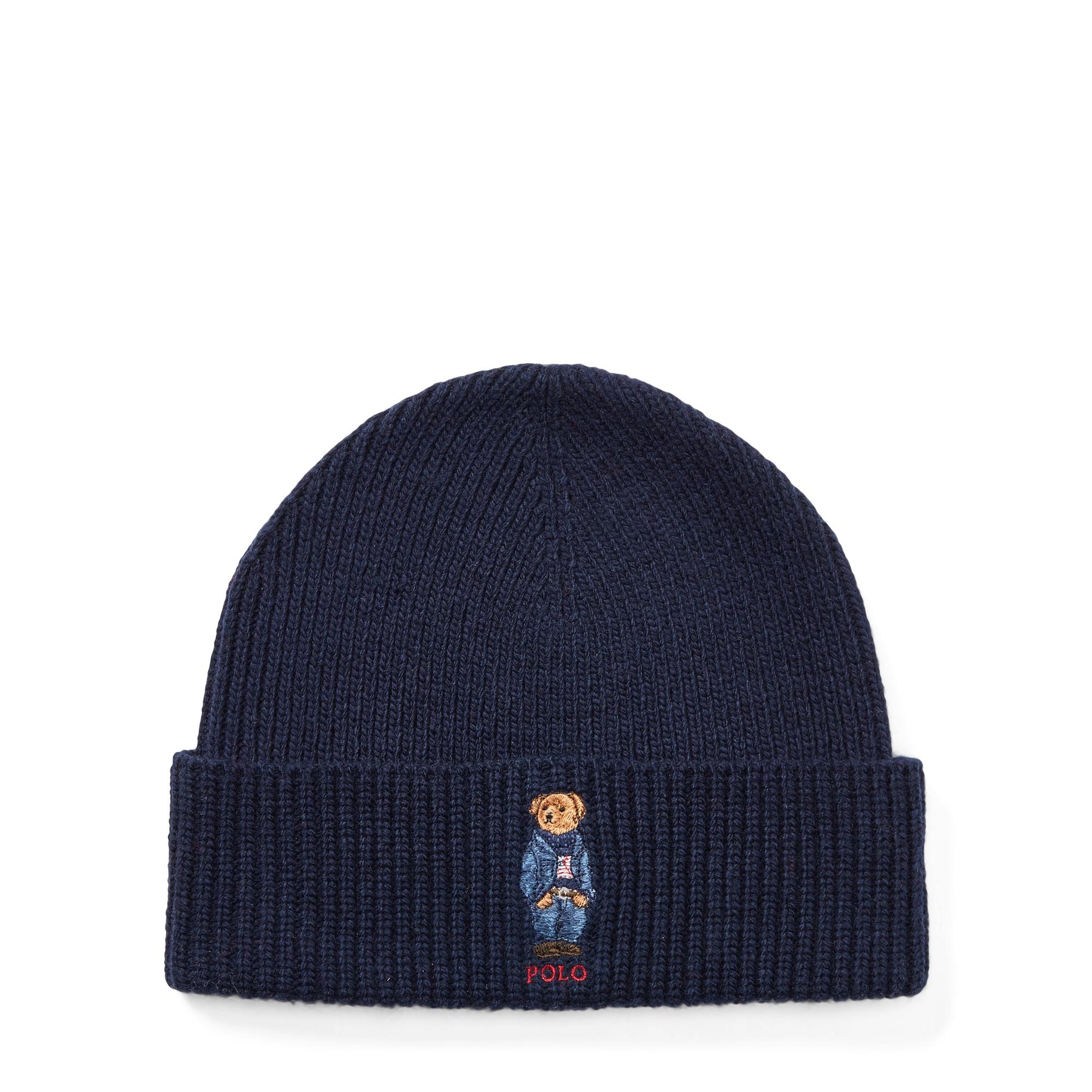 mens polo knit hats
