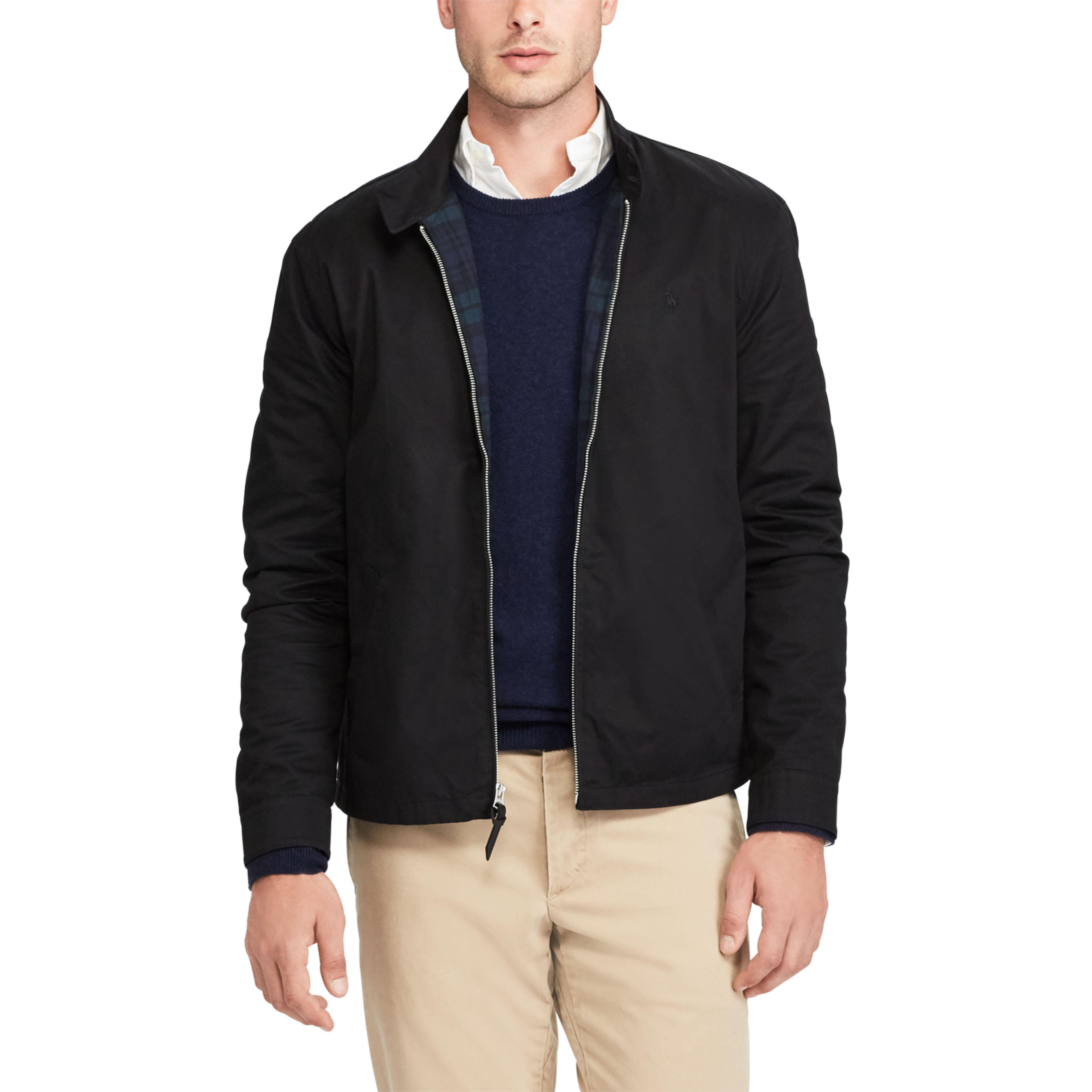 polo cotton twill jacket