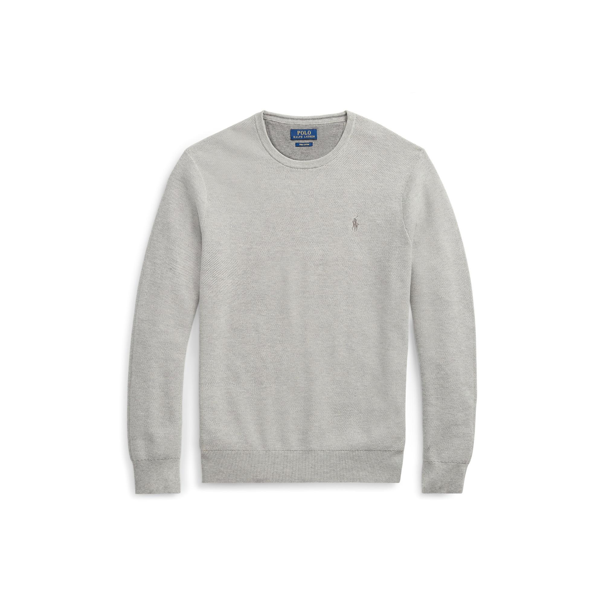 cotton crewneck jumper ralph lauren