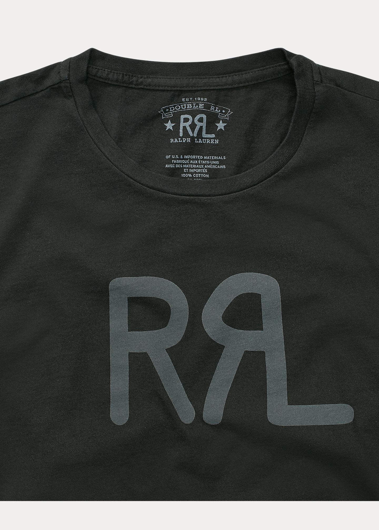 RRL Cotton Jersey Graphic T-shirt in 