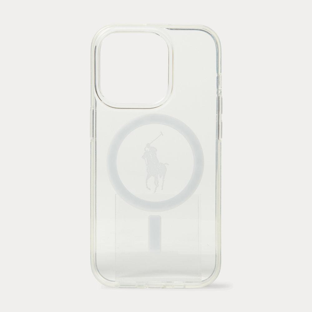 Polo Ralph Lauren Clear Magsafe Iphone 15 Pro Case in White for