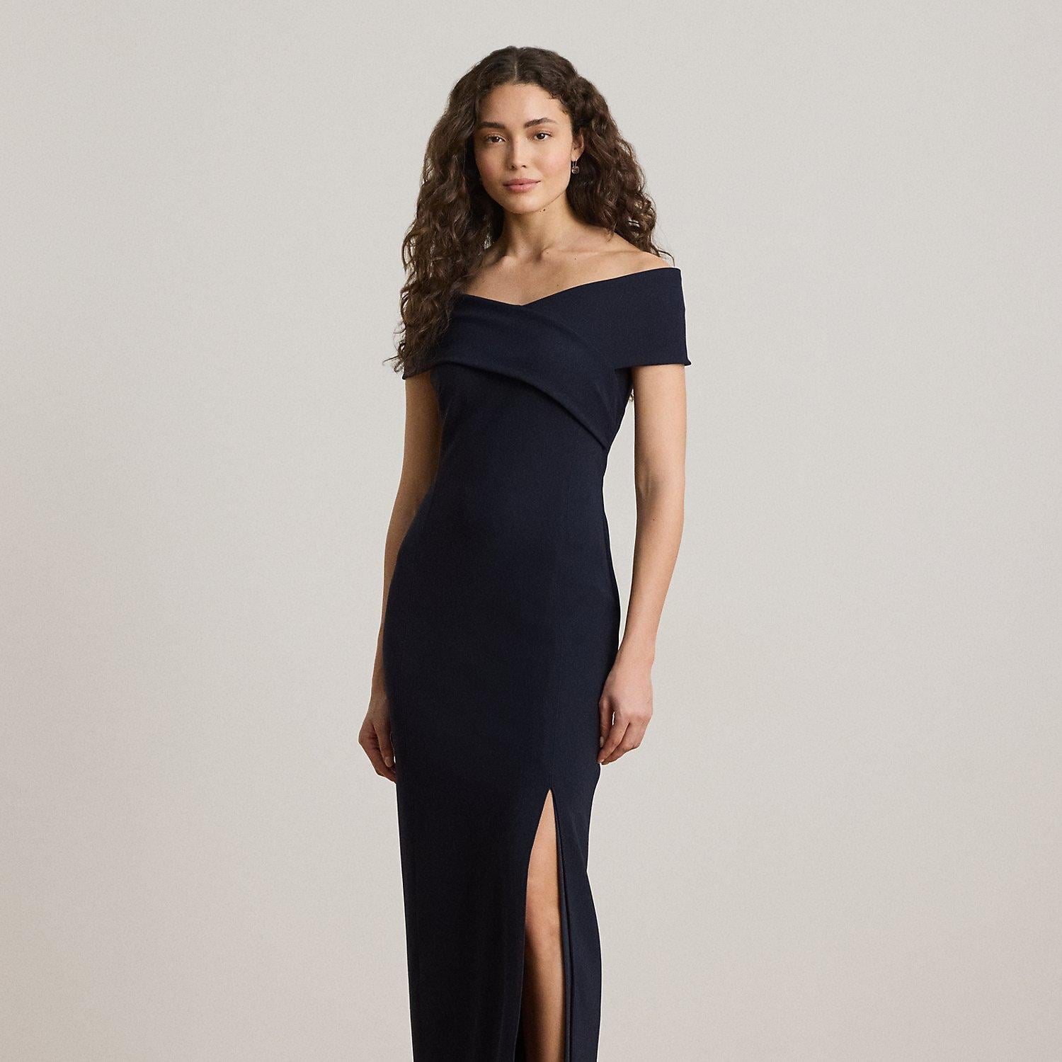 short a line formal dress Zapaka Women Blue Printed Short Formal Dress Stylish A Line Cocktail Dress  – ZAPAKA AU main image 1